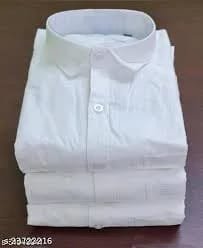 White Cotton Lenin Shirts